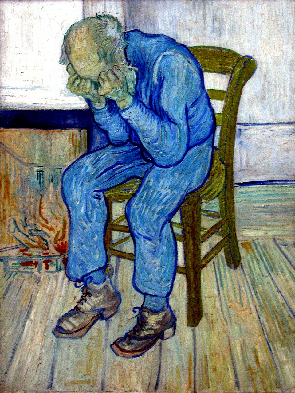 Sorrowing Old Man (At Eternity's Gate) by Vincent van Gogh