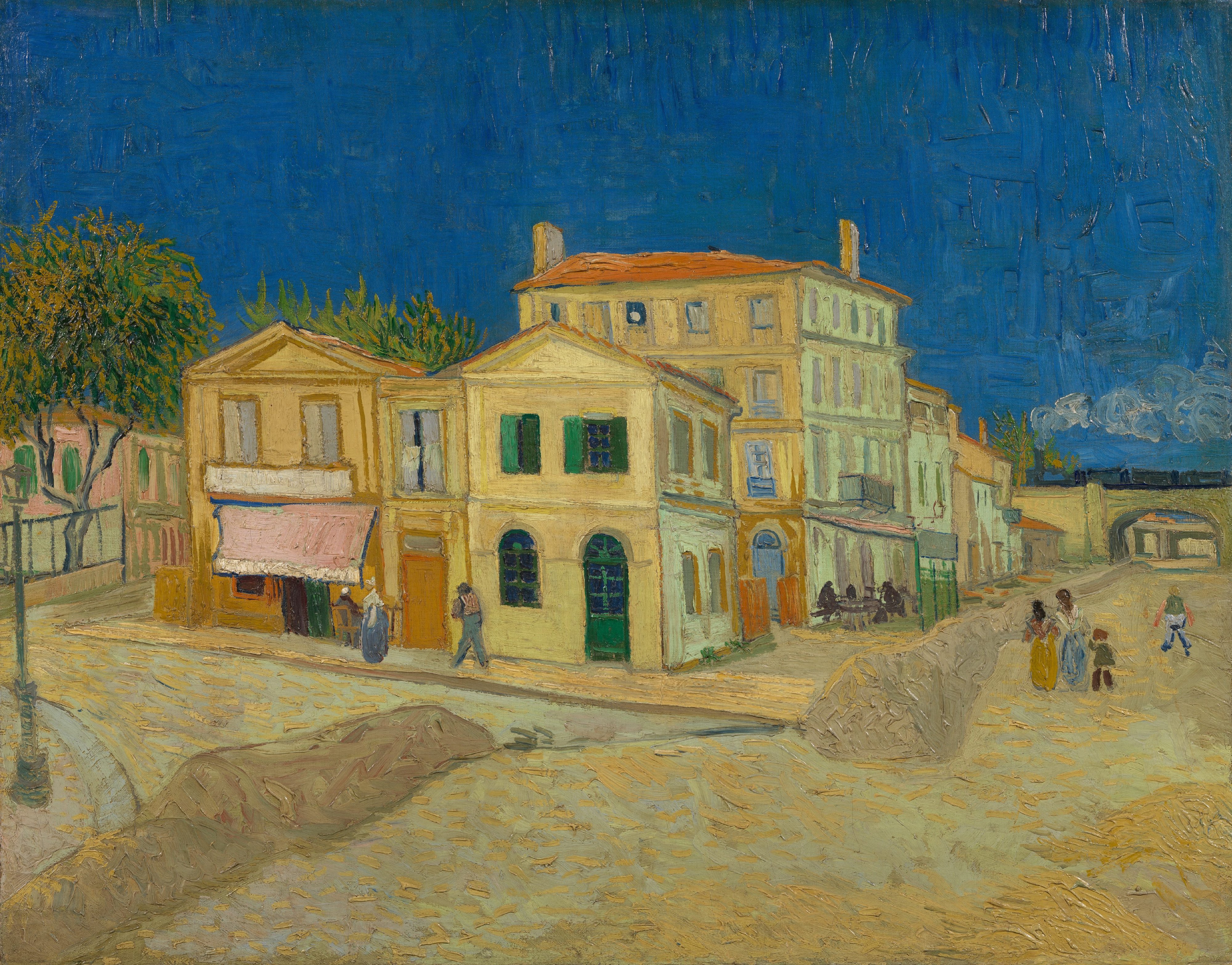The Yellow House (1888) by Vincent van Gogh